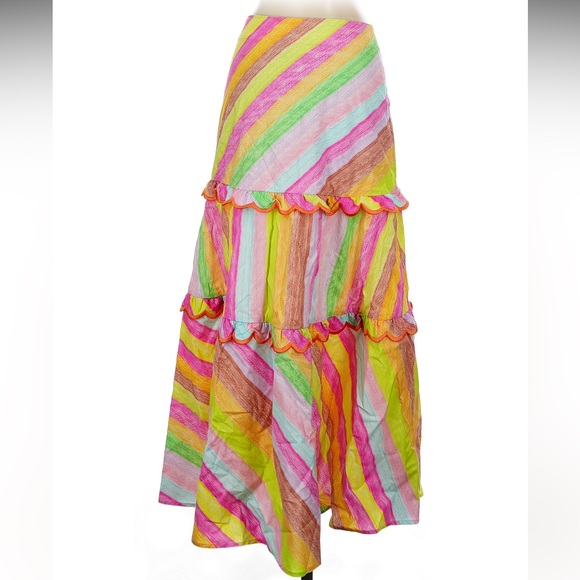 Celia B Rainbow Tiered Skirt - Picture 4 of 6